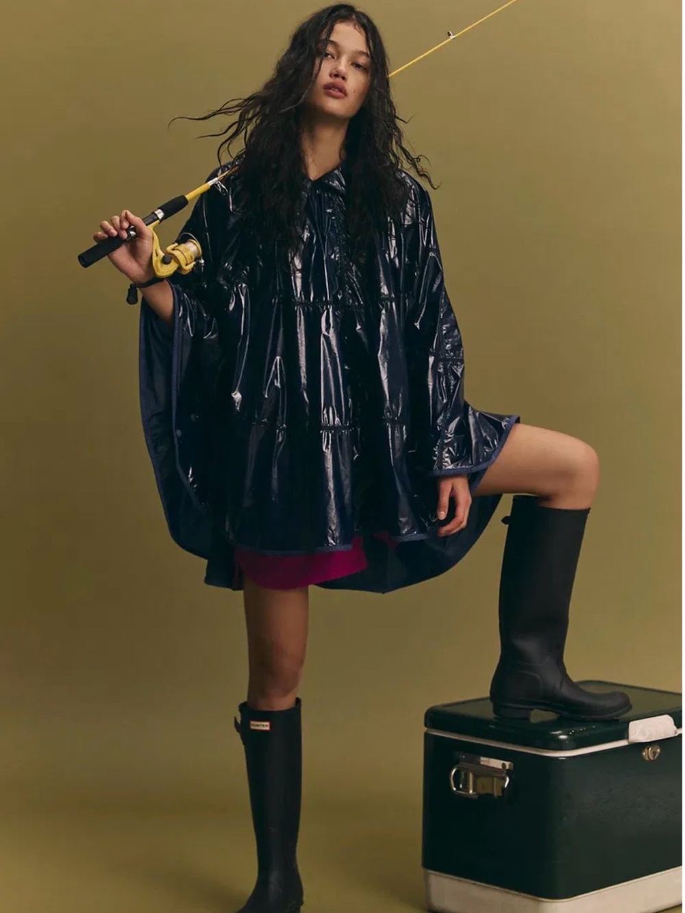 FP Movement by FREE PEOPLE | Rain Drop Packable Poncho | NWT - Picture 1 of 5